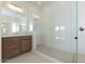 Clean bathroom, featuring a walk-in shower and vanity at 853 W Golden Ore Pass, Apache Junction, AZ 85120