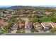 Aerial view showing home's location in a community with mountain views at 9452 S 51St St, Phoenix, AZ 85044