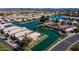 Aerial view of waterfront homes and community at 10642 W Mohawk Ln, Peoria, AZ 85382