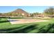 Outdoor basketball court with mountain backdrop at 12007 W Creosote Dr, Peoria, AZ 85383