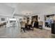 Elegant dining room with a formal table and chandelier at 12526 W Paintbrush Dr, Sun City West, AZ 85375