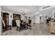 Elegant dining room with a formal table and chandelier at 12526 W Paintbrush Dr, Sun City West, AZ 85375