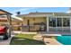 Outdoor kitchen with grill and ample counter space at 12526 W Paintbrush Dr, Sun City West, AZ 85375