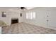 Living room with fireplace and tile flooring at 1312 E Coolidge St, Phoenix, AZ 85014