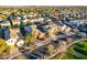 Aerial view showcasing the home's neighborhood at 13627 N 150Th Ave, Surprise, AZ 85379