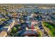 Aerial view showing home's location in a quiet neighborhood at 13627 N 150Th Ave, Surprise, AZ 85379