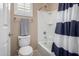 Bathroom with a toilet, bathtub and shower at 13627 N 150Th Ave, Surprise, AZ 85379