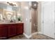 Modern bathroom with a large walk-in shower at 13627 N 150Th Ave, Surprise, AZ 85379