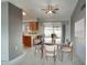 Bright dining area adjacent to the kitchen, perfect for entertaining at 14702 W Buttonwood Dr, Sun City West, AZ 85375