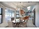 Kitchen features a breakfast nook with a view of the backyard at 14702 W Buttonwood Dr, Sun City West, AZ 85375