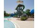 Fun water slides for all ages at the community pool at 1649 N Fenway Dr, Florence, AZ 85132