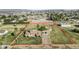 Aerial view showing a house on a large lot, with property boundaries outlined at 19320 W Melvin St, Buckeye, AZ 85326