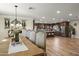 Elegant dining room adjacent to a well-equipped kitchen at 19320 W Melvin St, Buckeye, AZ 85326