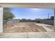 Large backyard with block wall and open space at 205 E Jackson Ave, Buckeye, AZ 85326