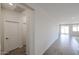 Hallway with hard floors and white walls at 24636 W Hopi St, Buckeye, AZ 85326