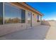 Private deck with mountain views and a door leading to the interior at 28225 N 65Th Ln, Phoenix, AZ 85083