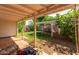 Backyard view of patio and grassy area at 2825 N 33Rd Pl, Phoenix, AZ 85008