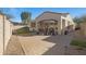 Patio with seating area and artificial turf at 29798 N 121St Dr, Peoria, AZ 85383