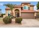 Two-story house with tile roof, attractive landscaping, and a two-car garage at 3247 E Silverwood Dr, Phoenix, AZ 85048