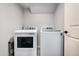 Bright laundry room with washer and dryer at 3247 E Silverwood Dr, Phoenix, AZ 85048