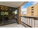 Balcony offering view of city skyline and building at 351 E Thomas Rd # D208, Phoenix, AZ 85012