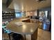 Kitchen boasts a large island and modern appliances at 42213 N 3Rd St, Phoenix, AZ 85086