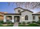 Two-story home with attractive facade and landscaping at 4377 E Leroy St, Gilbert, AZ 85295