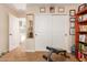 Spacious bedroom with mirrored closet doors and built-in shelving at 4547 E Sodalite St, San Tan Valley, AZ 85143