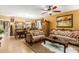 Elegant living room with ornate furniture and decorative accents at 4547 E Sodalite St, San Tan Valley, AZ 85143