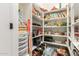 Well-organized pantry with plenty of shelving for food storage at 4547 E Sodalite St, San Tan Valley, AZ 85143