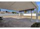 Covered patio in the backyard at 740 W Tuckey Ln, Phoenix, AZ 85013