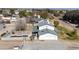 Aerial view showing home, pool, and detached garage at 7528 N 185Th Ave, Waddell, AZ 85355