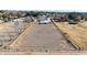 Aerial view of property showing large fenced area at 7528 N 185Th Ave, Waddell, AZ 85355