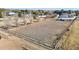 Aerial view of property showing pasture and outbuildings at 7528 N 185Th Ave, Waddell, AZ 85355