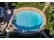 Overhead view of refreshing community pool at 8225 N Central Ave # 46, Phoenix, AZ 85020