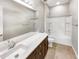 Modern bathroom with a bathtub and double vanity at 925 E Piedmont Rd, Phoenix, AZ 85042