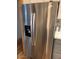 Stainless steel refrigerator with ice maker at 9302 E Broadway Rd # 103, Mesa, AZ 85208