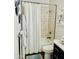 Clean bathroom with shower/tub combo and white curtain at 17234 N 28Th St, Phoenix, AZ 85032