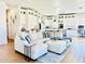 Open living space with large sectional sofa and kitchen views at 17234 N 28Th St, Phoenix, AZ 85032