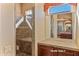 Primary bathroom with a walk-in shower and a large mirror at 20621 N Canyon Whisper Dr, Surprise, AZ 85387