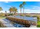 Patio water feature with cascading water at 20621 N Canyon Whisper Dr, Surprise, AZ 85387