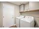 Convenient laundry room with washer and dryer at 2920 E Fox St, Mesa, AZ 85213