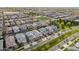 High-angle view of the property and surrounding neighborhood at 3045 E Bloomfield Pkwy, Gilbert, AZ 85296