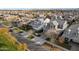 Aerial view showing the home's curb appeal and neighborhood setting at 3045 E Bloomfield Pkwy, Gilbert, AZ 85296