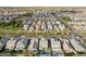 Aerial view showcasing community and homes at 3045 E Bloomfield Pkwy, Gilbert, AZ 85296