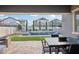 Outdoor oasis with a sparkling pool, spa, and patio furniture at 3045 E Bloomfield Pkwy, Gilbert, AZ 85296