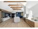 Modern kitchen and living area showcasing an expansive island and open layout at 6140 E Calle Tuberia --, Scottsdale, AZ 85251