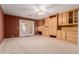Home office with built-in cabinetry and desk at 6216 W Morrow Dr, Glendale, AZ 85308