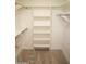 Large closet with shelving and hanging rods at 8144 E Kilarea Ave, Mesa, AZ 85209