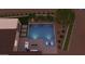 Aerial view of a luxurious pool and patio at 10031 N Palisades Blvd, Fountain Hills, AZ 85268